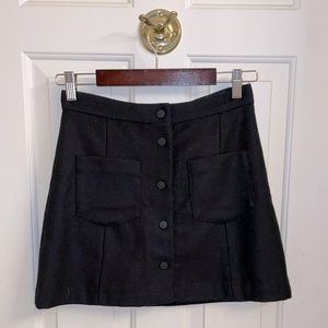 Zara Wool Button Skirt | Great Condition